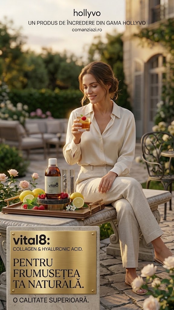 Redescoperă Tinerețea cu Vital8 Colagen Lichid®