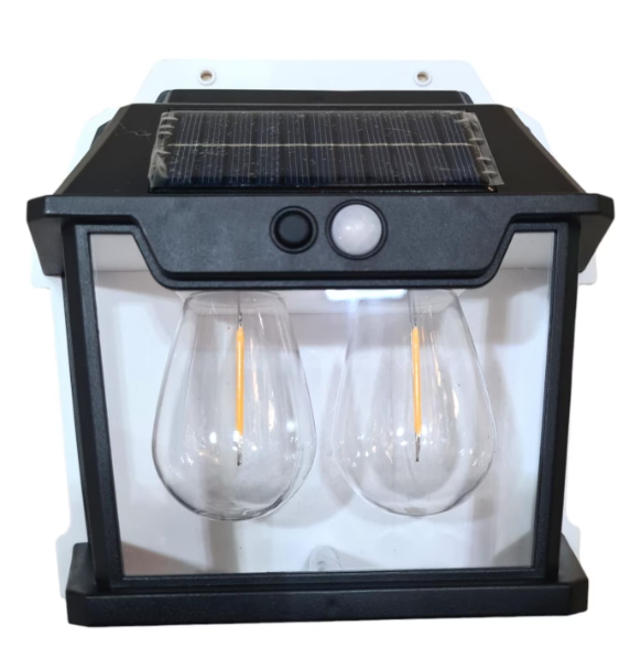 Lampă Solară de Perete HW 999, 28W, cu Senzor de Mișcare și Baterie Li-Ion