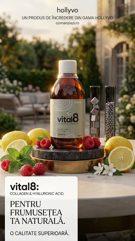 Redescoperă Tinerețea cu Vital8 Colagen Lichid®