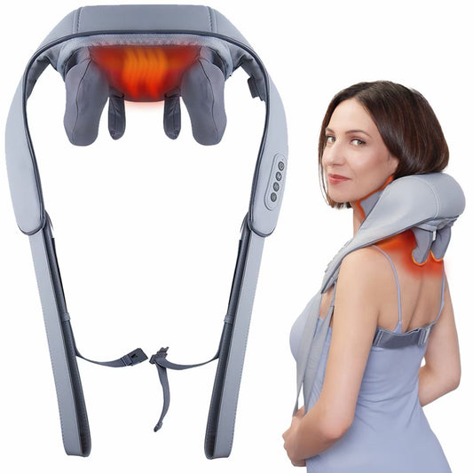 Aparat Masaj Cervical Hands-Free Suporto pentru Relaxare Musculara